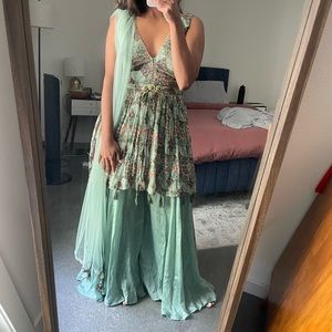 Palazzo pants and kurta top!